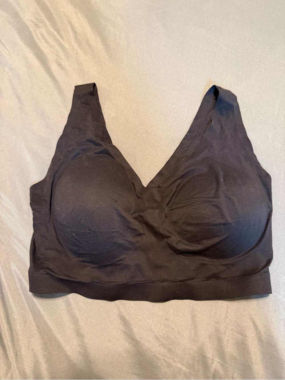 Soma Black Wireless Seamless Bralette